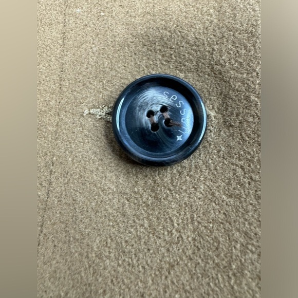 Sessun Chera Wool Blend Lined Jacket Pea Coat Womens Size Small - Picture 5 of 14